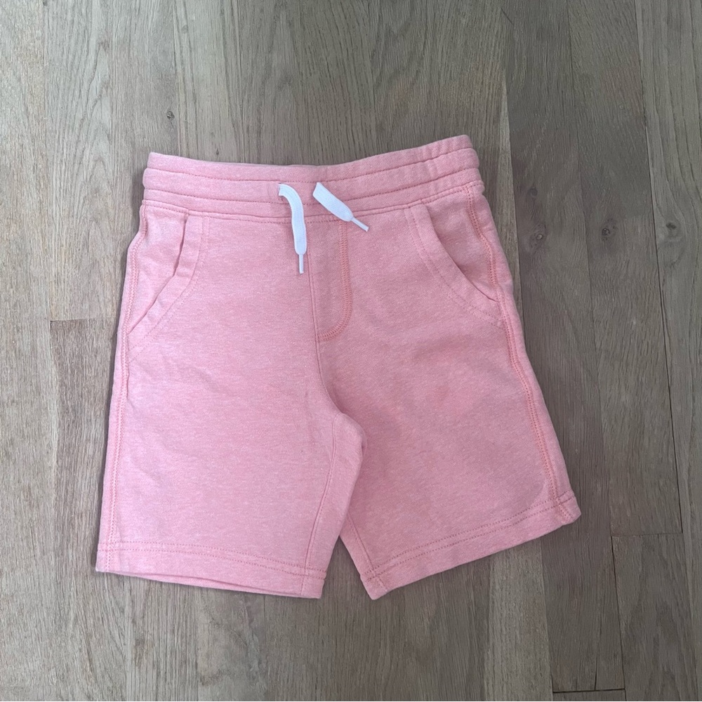 Old Navy Boys Fleece-Lined Shorts | Pale Orange | Size S (6-7)